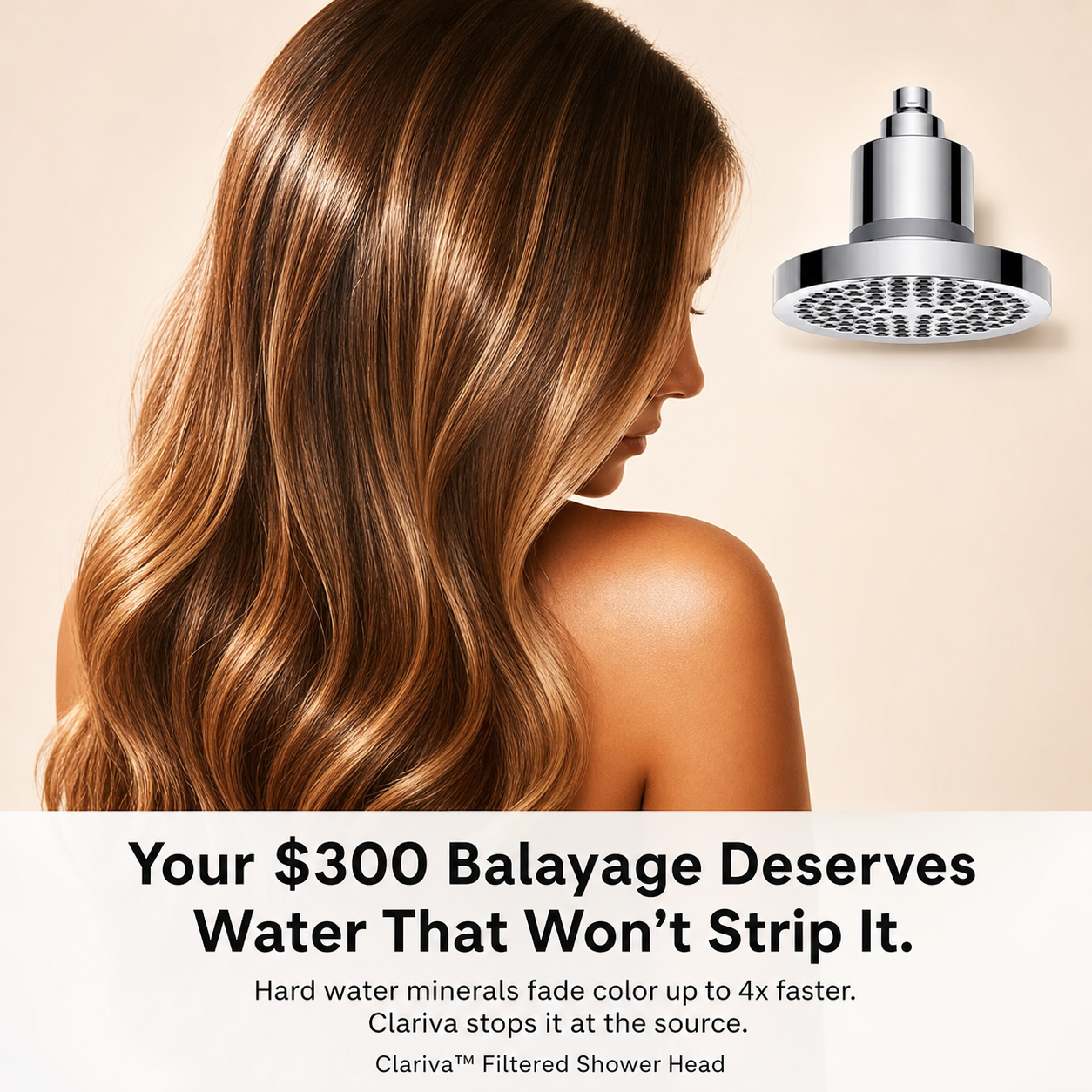 Clariva™ Hard Water Shower Filter