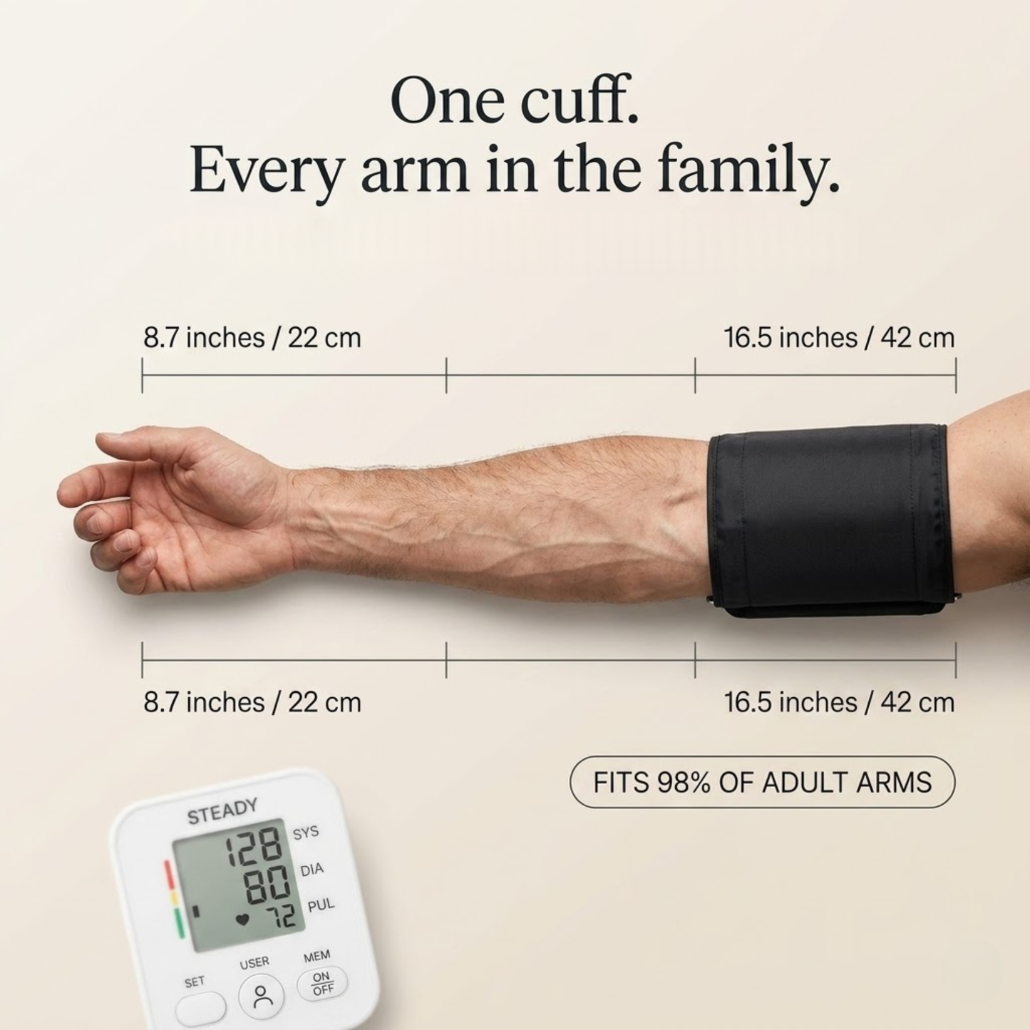 STEADY™ Blood Pressure Machine