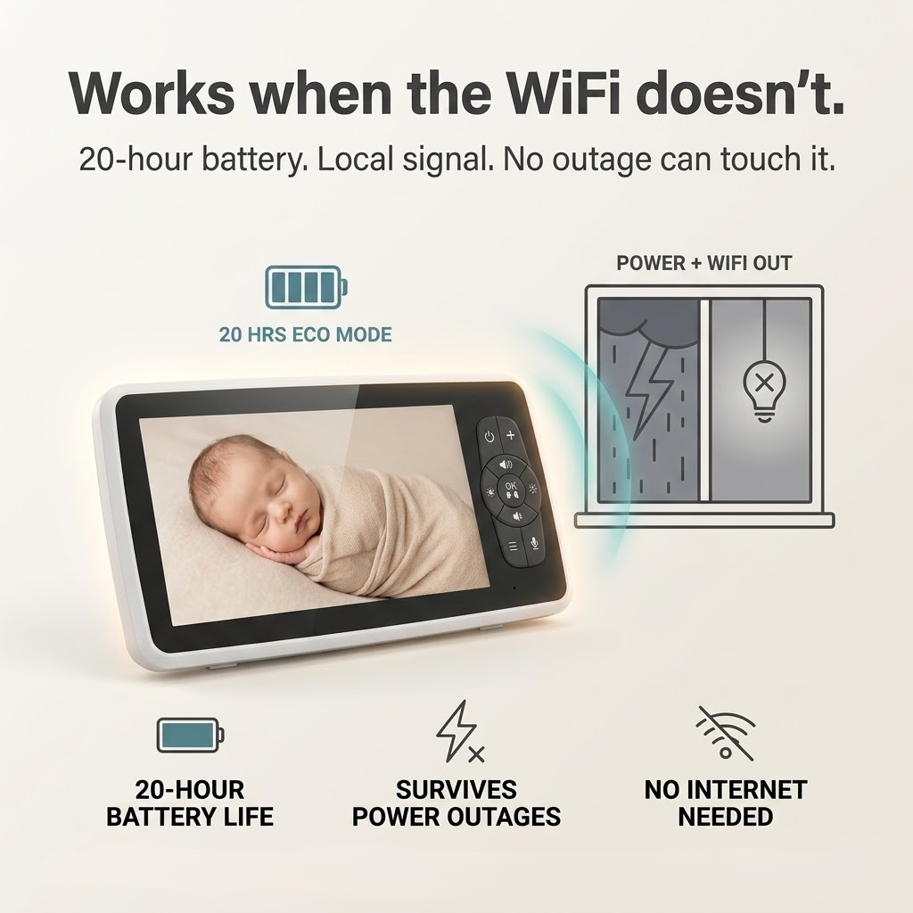Nestra™ Halo Baby Monitor