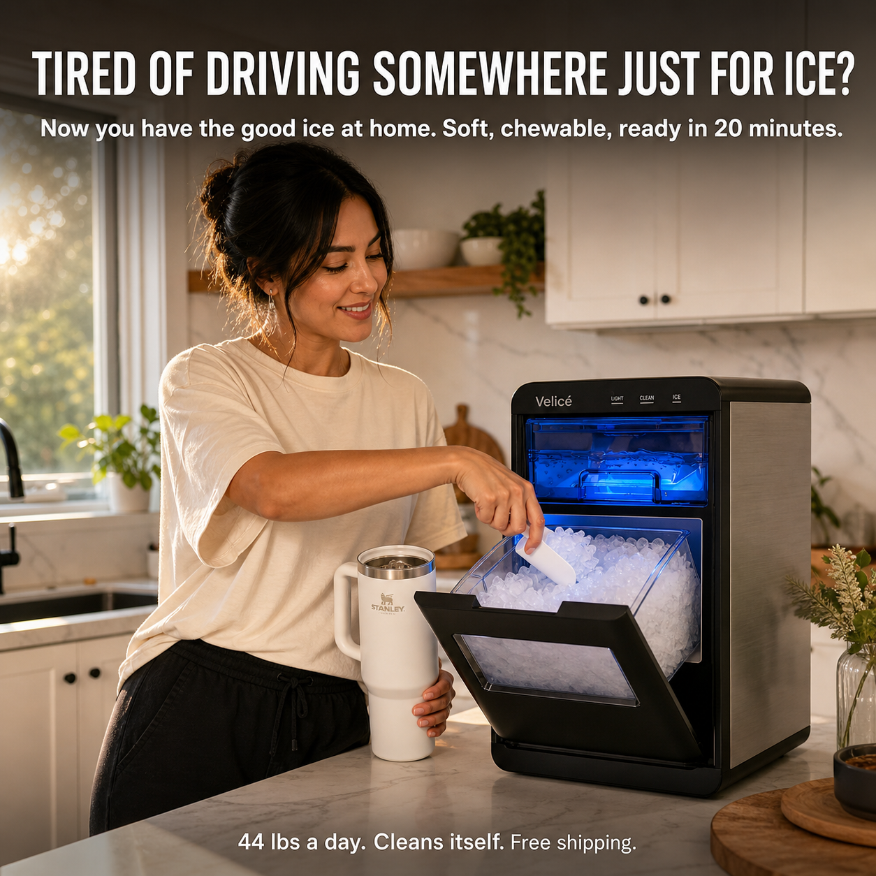 Velicé™ Nugget Ice Maker