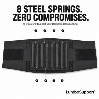 LumboSupport™ Lower Back Brace for Posture