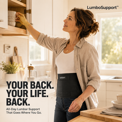 LumboSupport™ Lower Back Brace for Posture